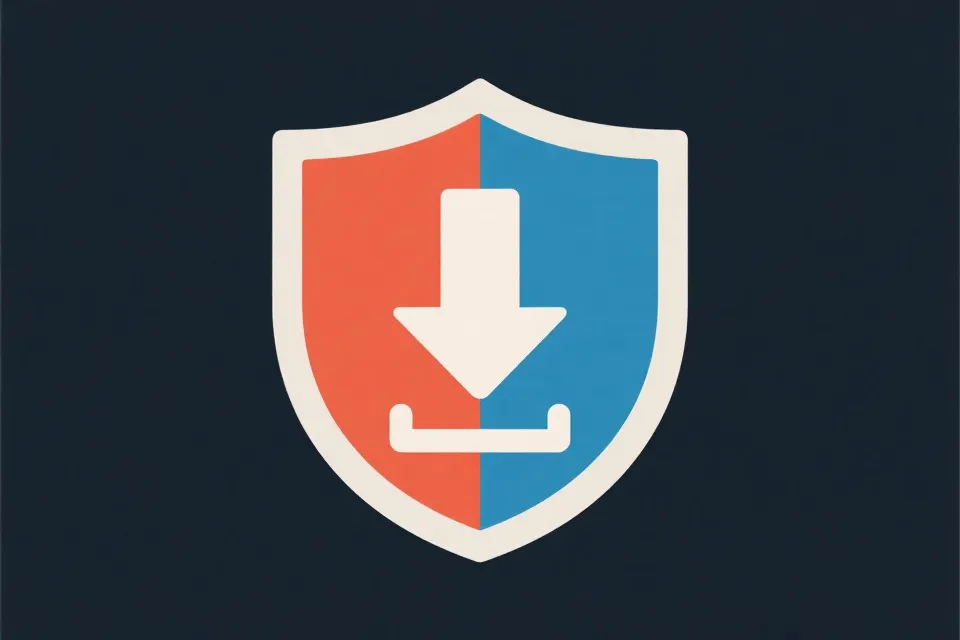 安全下载与账号保护示意